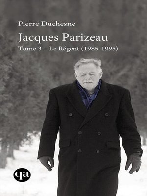 cover image of Jacques Parizeau Tome 3